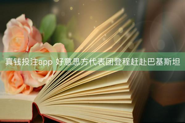 真钱投注app 好意思方代表团登程赶赴巴基斯坦
