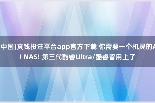 (中国)真钱投注平台app官方下载 你需要一个机灵的AI NAS! 第三代酷睿Ultra/酷睿皆用上了